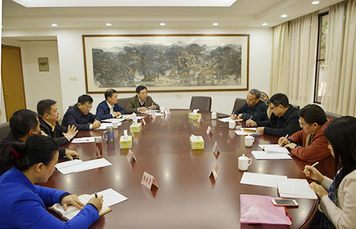 卓志强厅长会见省政协社会和法制委员会邓玉桂主任一行